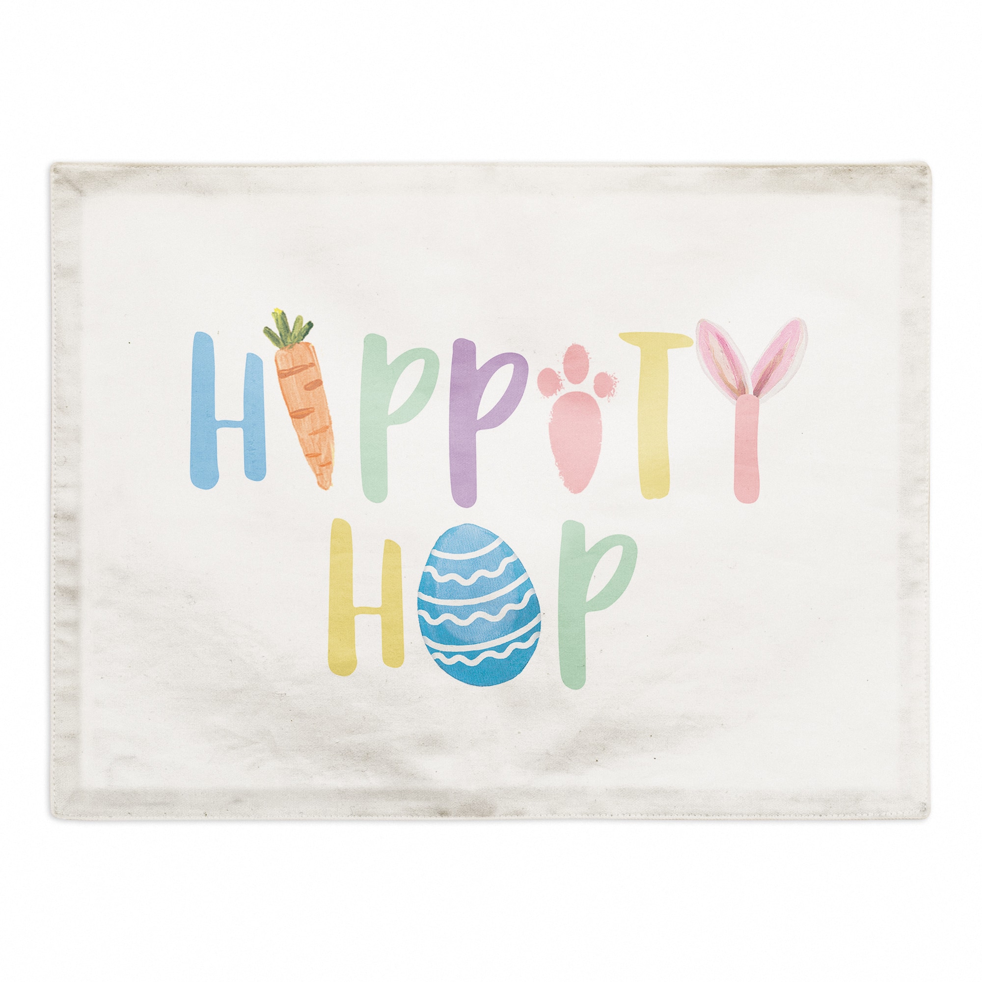 Hippity Hop 14" x 18" Poly Twill Placemat